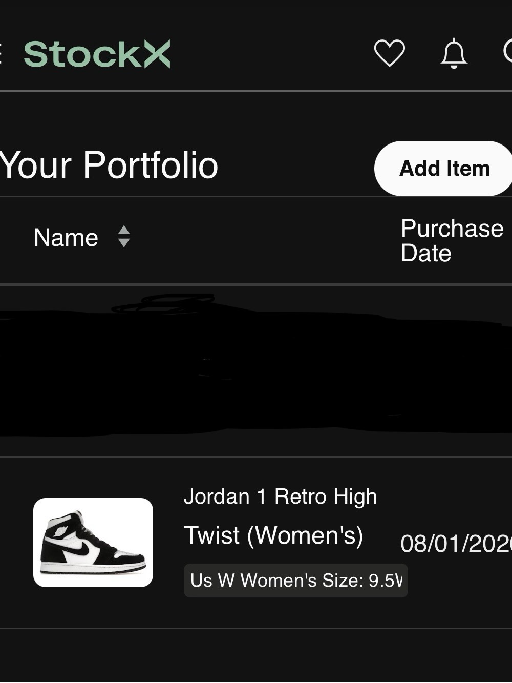 Jordan 1 Retro High Twist in Black and White - Picture 6 of 6